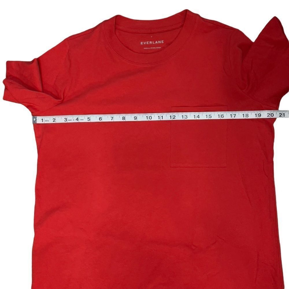 Everlane Red T-Shirt Dress - Picture 8 of 13